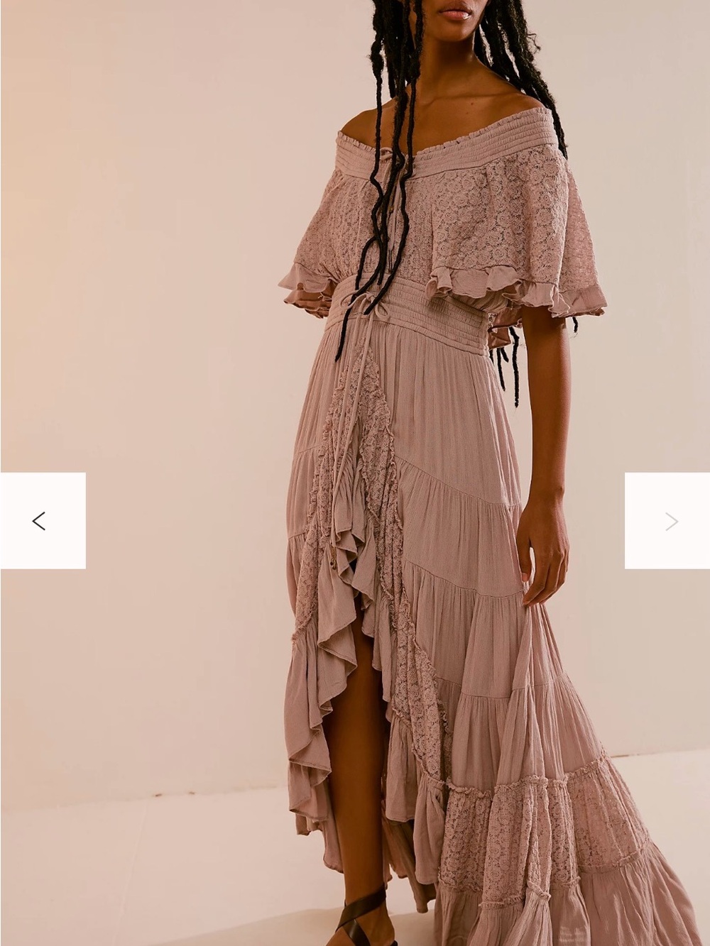 Sold Out Free People M Dancing On Air Maxi Dress